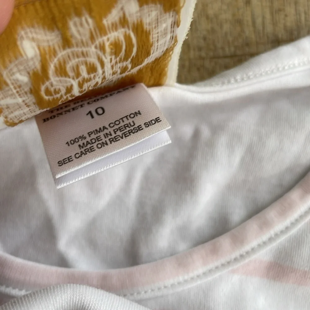 NWOT TBBC girls shirt set size 10